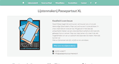 Desktop Screenshot of passepartout-purmerend.nl